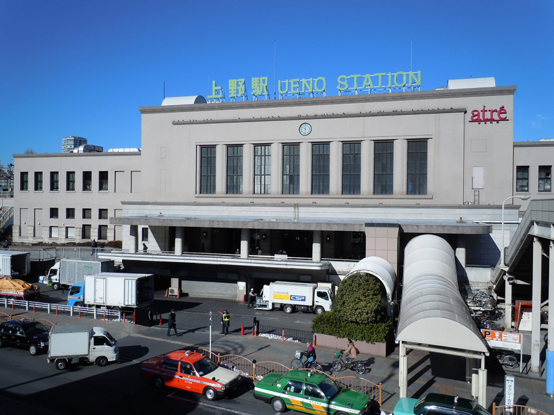 上野駅全景