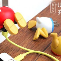 ディズニーキャラクター/USB-AC充電器 おしりシリーズ