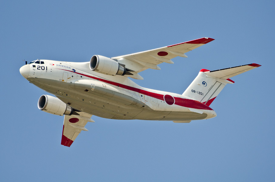 XC-2は「試験飛行」名目で参加