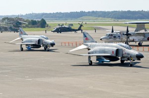 第302飛行隊F-4EJ改の地上滑走