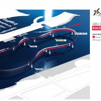 2015年アブダビ大会のレーストラック（画像提供：Red-Bull）