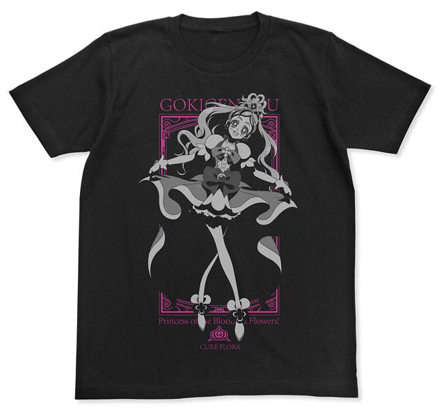『Go！プリンセスプリキュア』描き下ろしTシャツが大きなお友達サイズで登場！