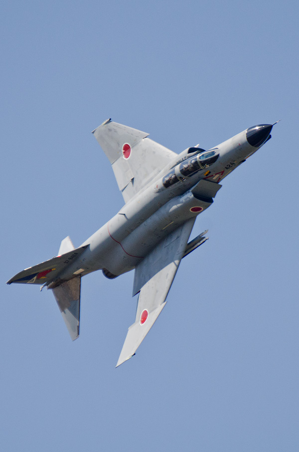 F-4EJ改のデモフライト