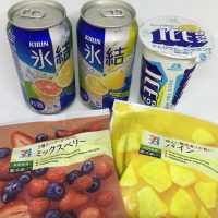 氷結×冷凍フルーツの材料