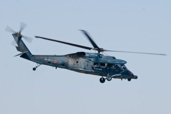 「救難最後のとりで」救難ヘリUH-60J