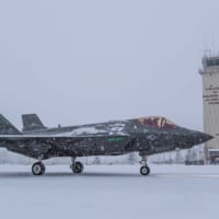 アラスカで試験中のF-35（PHOTO：Lockheed Martin）
