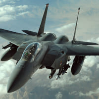 F-15E（写真：USAF）