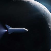 BFR宇宙船の想像図