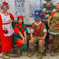 アフガニスタンでの米陸軍クリスマスパーティ