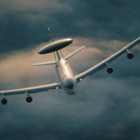 飛行するNATOのAWACS（画像：NATO）