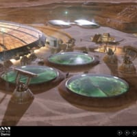 火星基地の貯水池（画像：Blackbird Interactive Inc.）