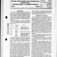 1945年1月12日に作成された中島飛行機武蔵製作所の攻撃計画書その1（画像：アメリカ国立公文書館）