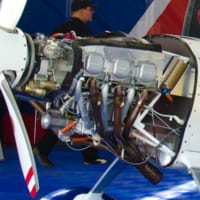 マティアス・ドルダラー選手のレース機に搭載されたAEIO-540EXPレシプロエンジン