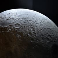 「かぐや」の観測データに基づく月面モデル