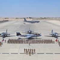 カタール、アル・ウデイド航空基地でのVMAQ-2（画像：USMC）