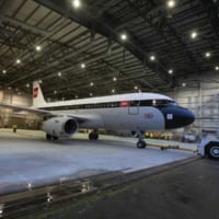 塗装を終えロールアウトするBEA塗装のA319（画像：British Airways）
