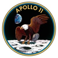 アポロ11号のインシグニア（Image：NASA）