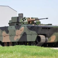歩兵戦闘車Borsukのプロトタイプ（Image：HSW）