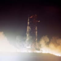 アポロ17号の打ち上げ（Image：NASA）