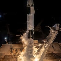 クルードラゴン「デモ1」の打ち上げ（Image：SpaceX）