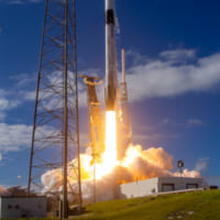ファルコン9ロケット1段目は4回目の打ち上げ利用（Image：SpaceX）