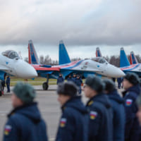 Su-35Sの引き渡し式典（Image：UAC）