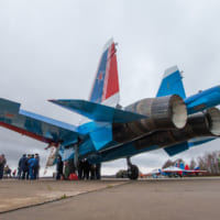 Su-35Sの推力偏向ノズル（Image：UAC）