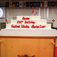 パリス・アイランド海兵隊募集所のケーキ（Image：USMC）