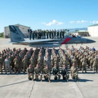 「セントリー・アロハ」に参加したカリフォルニア州空軍144FWのメンバー（Image：USAF）
