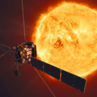 ソーラー・オービターのイラスト（Image：ESA）