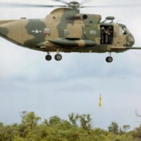 東南アジアで活動するHH-3ジョリーグリーン（Image：USAF）