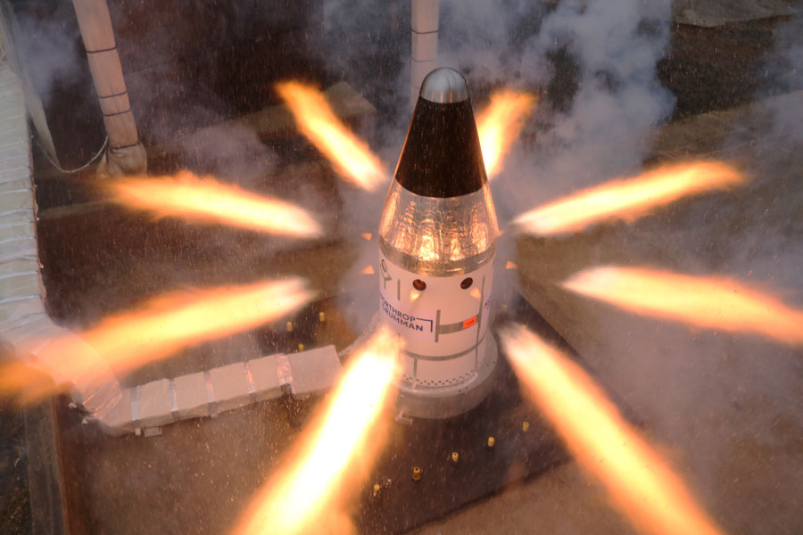 NASAの新宇宙船オリオン　脱出用姿勢制御ロケットの試験終了