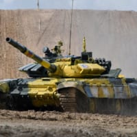 2019年の戦車バイアスロン世界選手権の様子（Image：ロシア国防省）