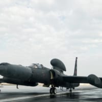 滑走路でのU-2（Image：USAF）