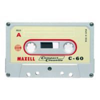 1966年に発売された日本初のカセットテープ（画像提供：マクセル株式会社）