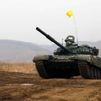 2020年予選を戦う戦車（Image：ロシア国防省）