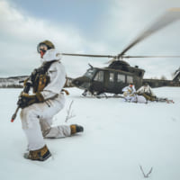 「コールド・レスポンス」でのヘリボーン訓練（Image：ノルウェー国防省）