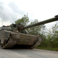 スランスの主力戦車ルクレール（Image：フランス陸軍）