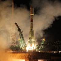 OneWeb第3次打ち上げの瞬間（Image：Roscosmos）