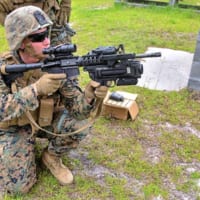 M320A1の射撃訓練を行う海兵隊員（Image：USMC）