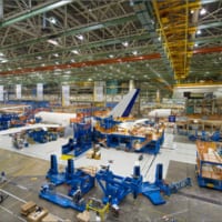 787の生産ライン（Image：Boeing）