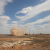 上昇していくソユーズ2.1aロケット（Image：ロスコスモス）