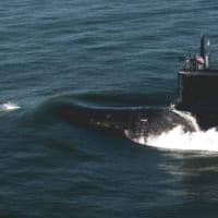 航海中の潜水艦デラウェア（Image：U.S.Navy）