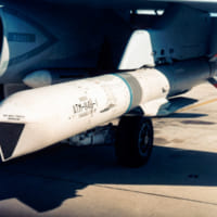 F/A-18に搭載されたSLAM-ER（Image：Boeing）