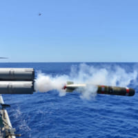 短魚雷の発射（Image：U.S.Navy）