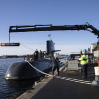 ゴトランド級潜水艦に搭載される新型短魚雷SLWT（Image：スウェーデン国防省）