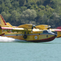 イタリアの消防飛行艇CL-415（Image：イタリア空軍）