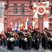 音楽隊の入場（Image：ロシア国防省）