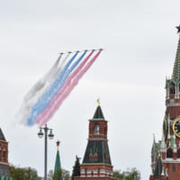 5月9日の航空パレード（Image：ロシア国防省）