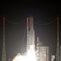 スカイネット5Aの打ち上げ（Image：CNES／ArianeSpace）